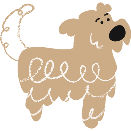 Pictogramme de chien